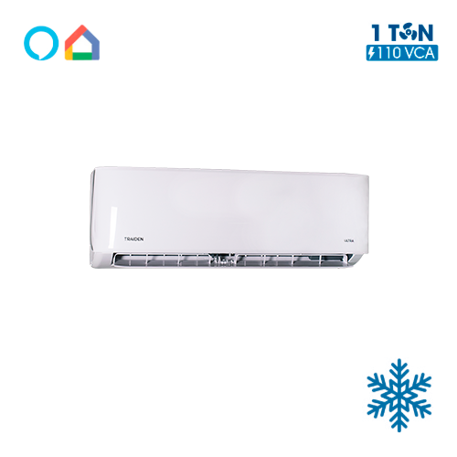 Minisplit Alta eficiencia sólo frío 1 TR Wifi 110v