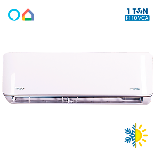 Minisplit Inverter Frío/Calor 1 TR Wifi 110v