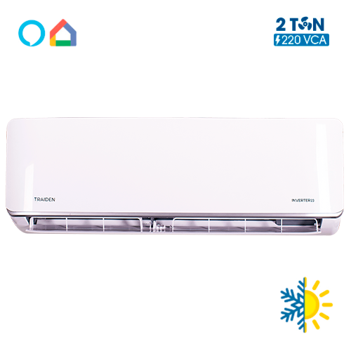 Minisplit Inverter Frío/Calor 2 TR Wifi 220v